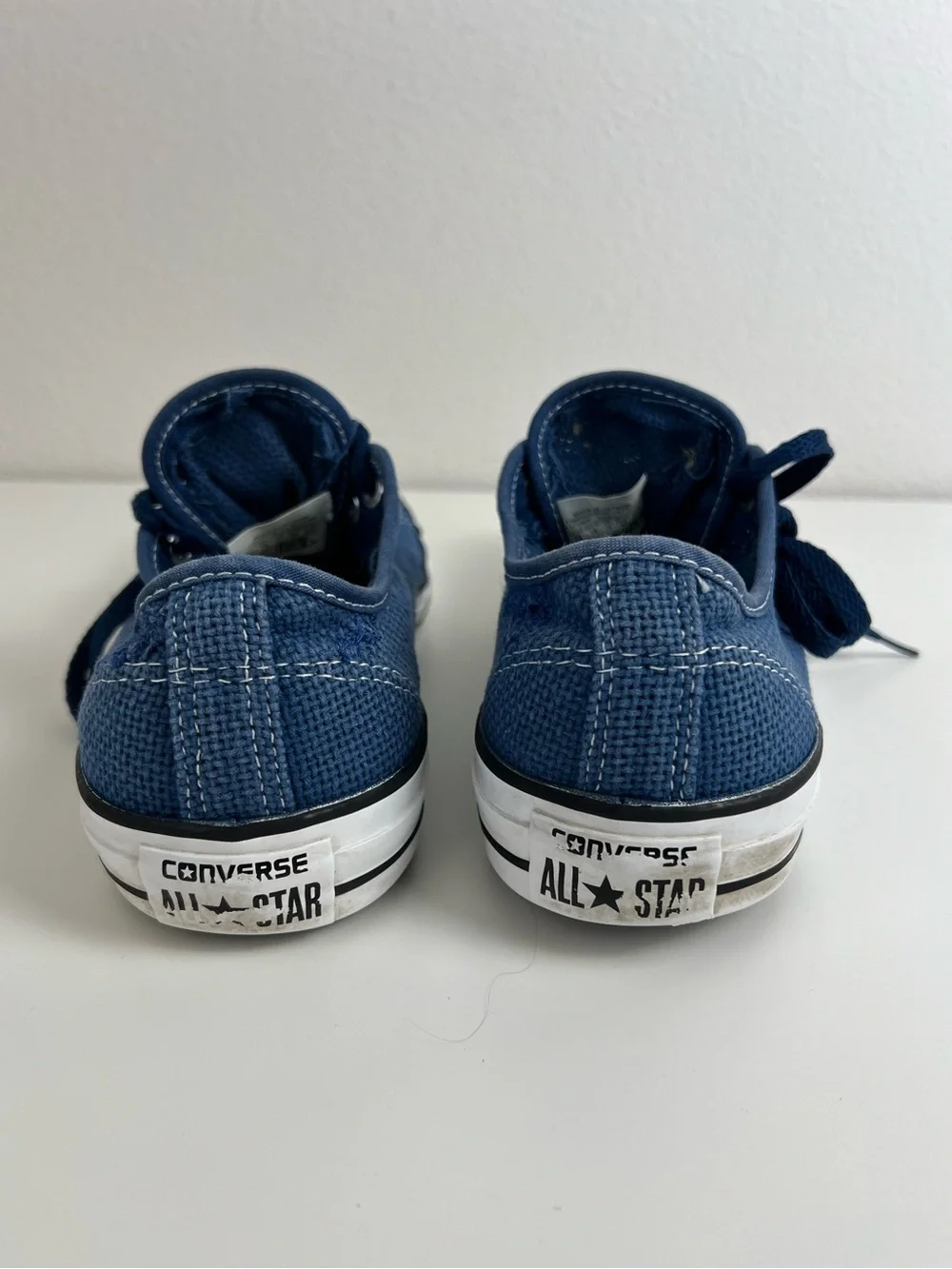 Converse Chuck Taylor All Star Blue Low Top Canvas Sneakers Skater Men’s 11 - Picture 7 of 12